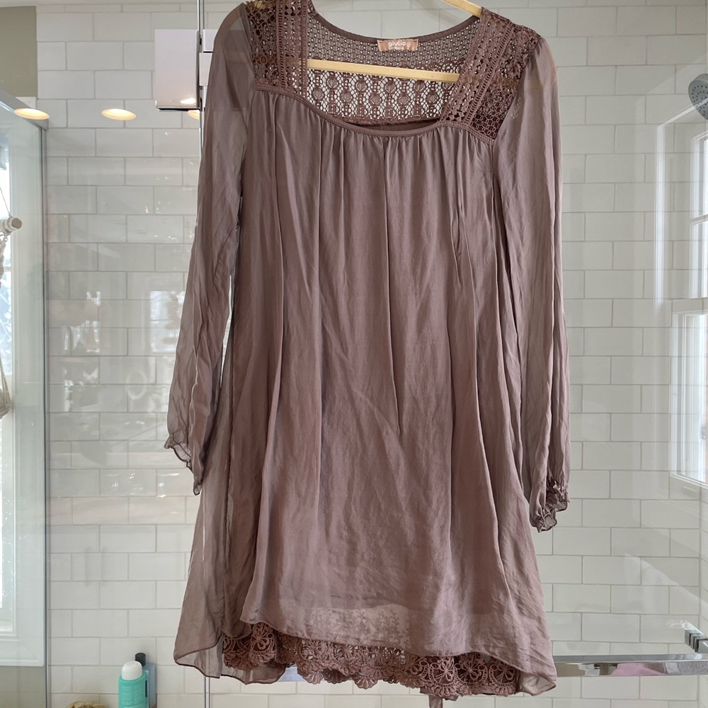 Giulia Split Back Lagenlook Longline Tunic